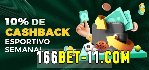10% de bônus de cashback na 166bet 